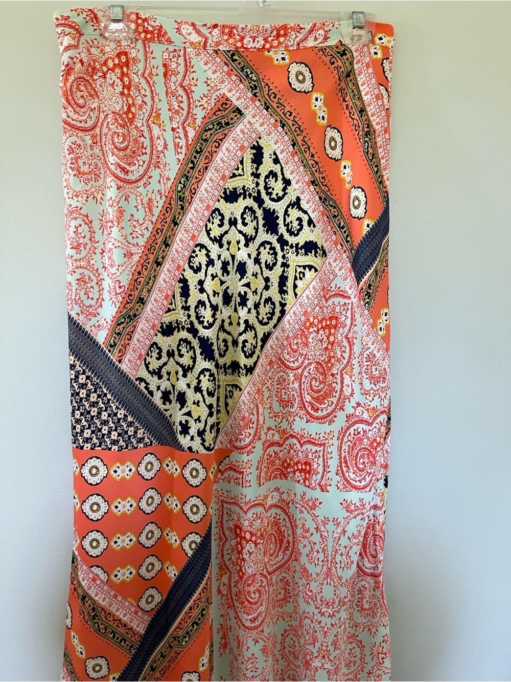 Anthropologie Patchwork Boho Skirt Size 4